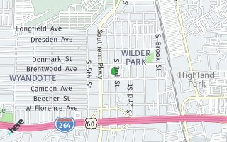Map of 4210 - 4214 S 3rd Street, Louisville, KY, USA