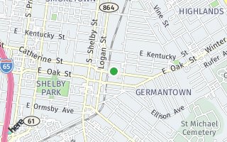 Map of 925 Mary Street, Louisville, KY 40204, USA