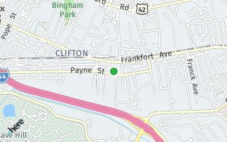 Map of 2239 Payne Street, Louisville, KY 40206, USA
