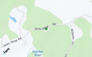 Map of 3333 Jacks shop Road, Rochelle, VA 22738, USA