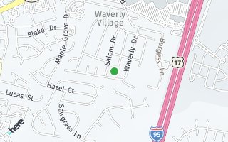 Map of 704  Sherwood Lane, Fredericksburg, VA 22407, USA