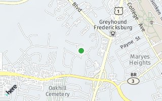 Map of 303 Falling Creek Road, Fredericksburg, VA 22401, USA