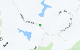 Map of Repton Mill Road, Madison, VA 22727, USA