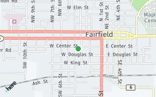Map of 304 W. Center, Fairfield, IL 62837, USA