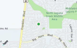 Map of 8761 Noble Fir Lane, Elk Grove, CA 95758, USA