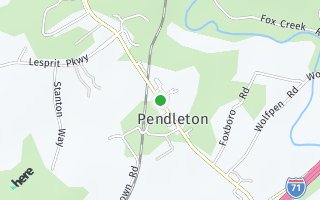 Map of 1255 Pendleton Road, Pendleton, KY 40055, USA