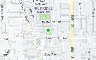 Map of 6060 40th Ave, Sacramento, CA 95824, USA