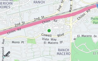 Map of 324 Messina Terrace, Davis, CA 95618, USA