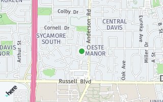 Map of 713 Mulberry Drive, Davis, CA 95616, USA