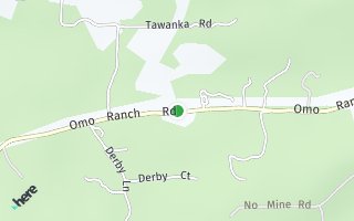 Map of 3530 Omo Ranch Road, Somerset, CA 95684, USA