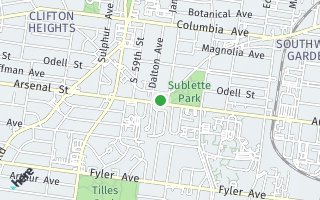 Map of 5717 Arsenal St., St. Louis, MO 63139, USA