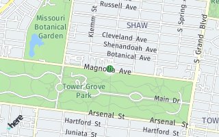 Map of 4101 Magnolia Avenue #302, Saint Louis, MO 63110, USA