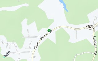 Map of 2630 Plum Point Rd, Huntingtown, MD 20639, USA
