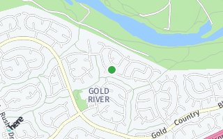 Map of 11607 Melones Circle, Gold River, CA 95670, USA
