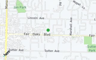 Map of 4025 Sangamon Street, Carmichael, CA 95608, USA
