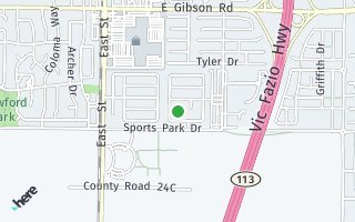 Map of 1732 Cox Place, Woodland, CA 95776, USA