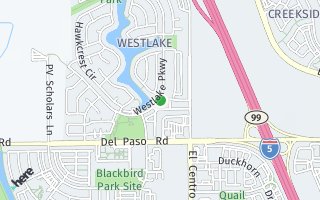 Map of 4800 Westlake Parkway #807, Sacramento, CA 95835, USA