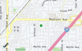 Map of 5040 Jackson Street # 45, North Highlands, CA 95660, USA