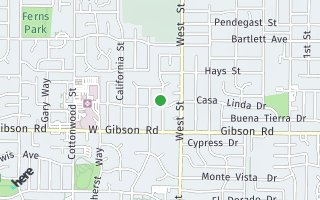 Map of 1212 Westway Drive, Woodland, CA CA, USA