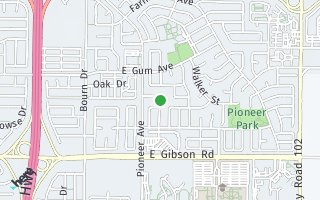 Map of 958 Oliver Court, Woodland, CA 95776, USA
