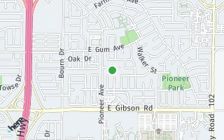 Map of 950 Oliver Court, Woodand, CA 95776, USA