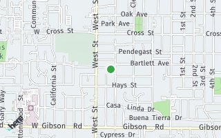Map of 34 Southwood Drive, Woodland, CA 95695, USA