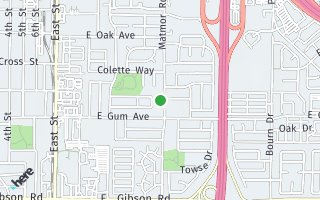 Map of 1384 Pear Place, Woodland, CA 95776, USA