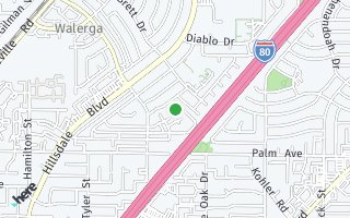 Map of 4719 Hayford Way #3, Sacramento, CA 95842, USA