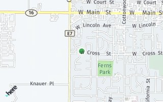 Map of 916 W Cross Street, Woodland, CA 95695, USA