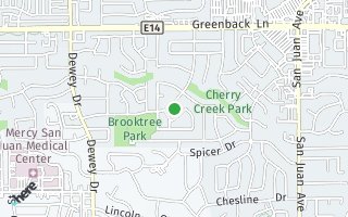 Map of 5966 Brooktree Drive, Citrus Heights, CA 95621, USA