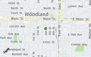 Map of 512 4th St, Woodland, CA 95695, USA