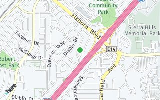 Map of 6400 Rushmore Dr, Sacramento, CA 95842, USA
