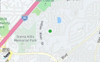Map of 6556 Shadow Hawk Dr., Citrus Heights, CA 95621, USA