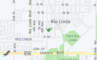 Map of 610 L Street, Rio Linda, CA 95673-3431, USA