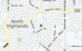 Map of 6721 Superior Dr, North Highlands,, CA 95660, USA