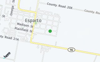 Map of 17116 Mattie Street, Esparto, CA 95627, USA