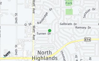 Map of 3660 Buhler Way, North Highlands, CA 95660, USA