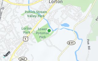 Map of 8185 Usher Drive , Lorton, VA 22079