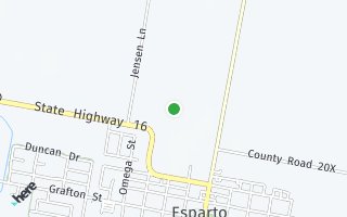 Map of 16546 County Road 87, Esparto, CA 95627, USA