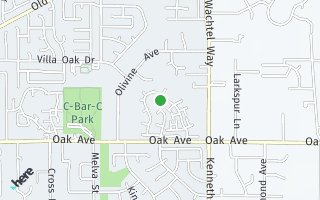 Map of 7635 Creekridge Lane, Citrus Heights, CA 95610, USA