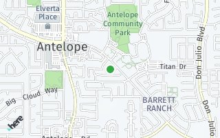 Map of 7856 Crestleigh Court, Antelope, CA 95843, USA