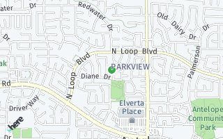 Map of 8225 Silverside Dr., Antelope, CA 95843, USA