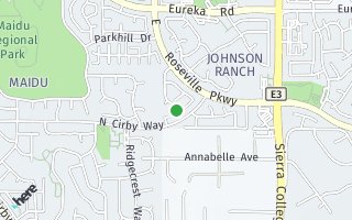 Map of 2657 Prestwick Dr.  , CA, Roseville, CA 95661, USA