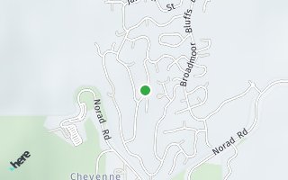 Map of 5970 Buttermere Dr, Colorado Springs, CO 80906, USA