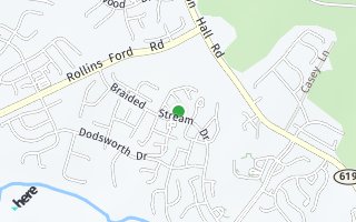 Map of 8792 Partridge Run Way, Bristow, VA 20136, USA