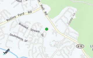 Map of 8843 Moat Crossing Place, Bristow, VA 20136, USA