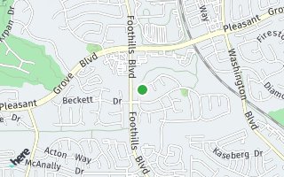 Map of 1352 Palmerston Loop, Roseville, CA 95678, USA