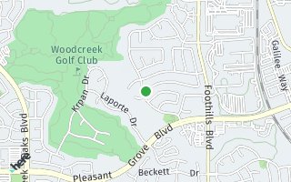 Map of 1536 Misty Wood Drive, Roseville, CA 95747, USA