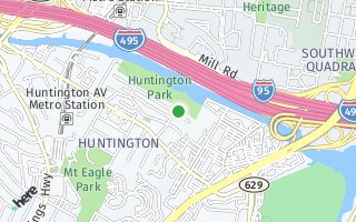 Map of 2042 Arlington Ter., Alexandra, VA 22303, USA