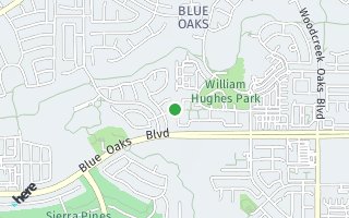 Map of 1593  Marseille Ln, Roseville, CA 95747, USA